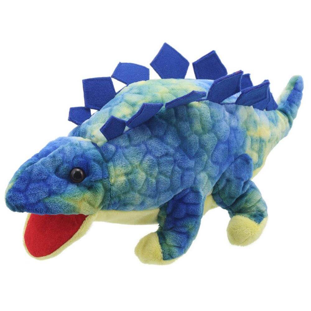 Puppet Company Stegosaurus Blue Baby Dinos
